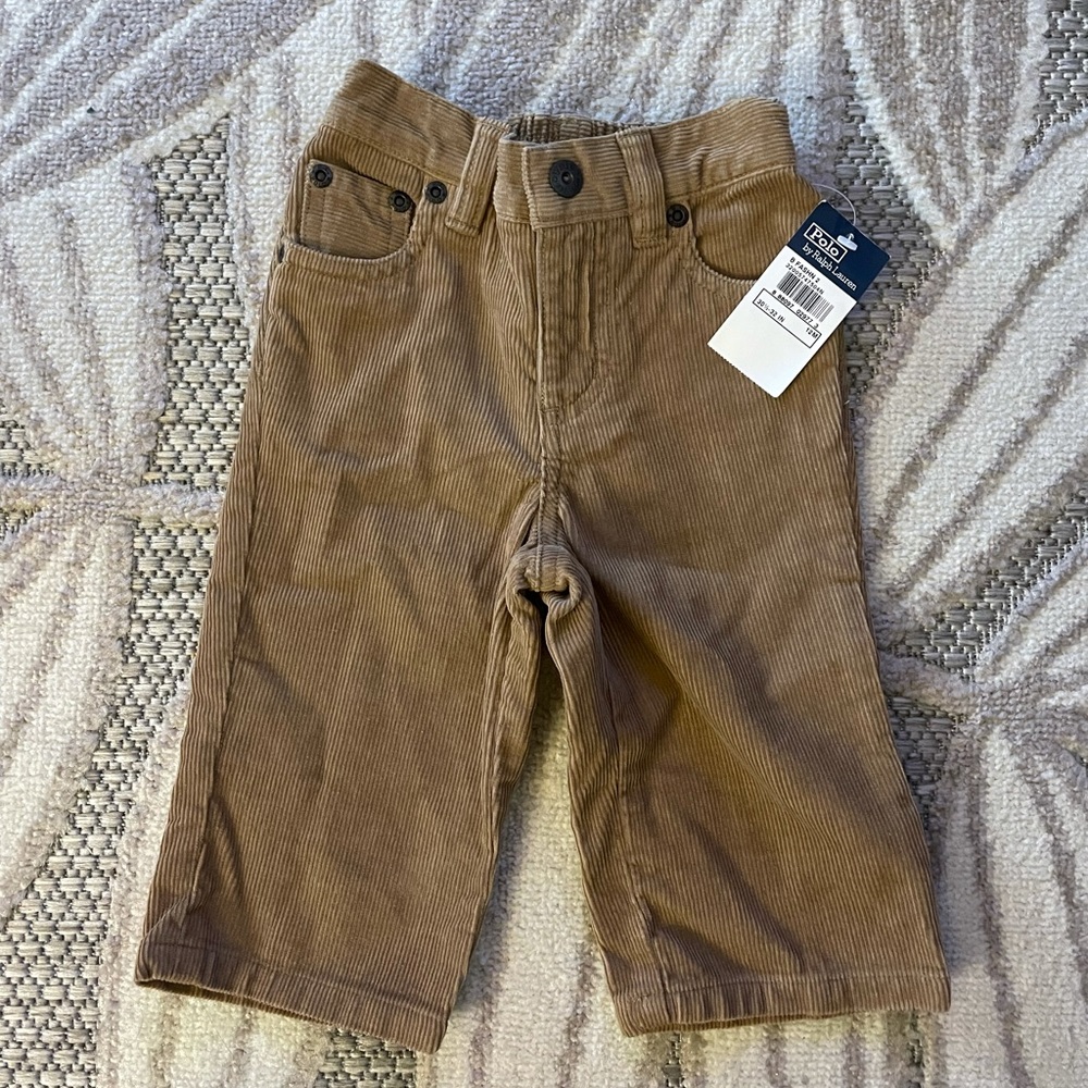 Brand new baby boy polo corduroy pants